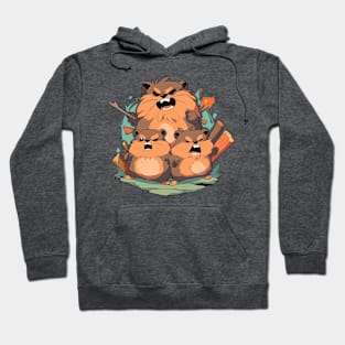 angry beaver Hoodie